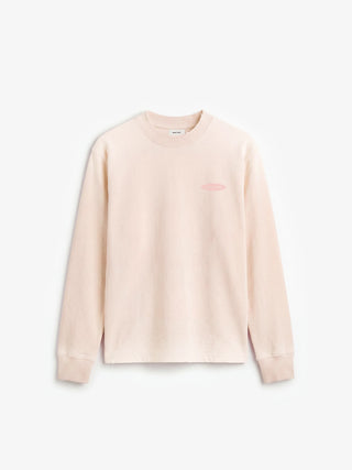 Distressed “F*ck Off I'm Gardening” Longsleeve - Strawberry Milkshake Pink