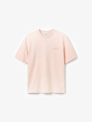 Distressed “F*ck Off I'm Gardening” T-shirt - Strawberry Milkshake Pink