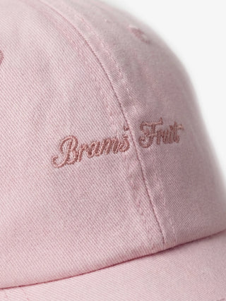 Distressed Script Logo Cap - Strawberry Milkshake Pink