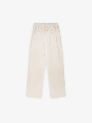 Ripstop Text Logo Pants - Off White