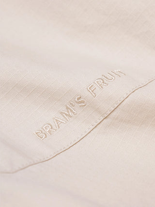 Ripstop Text Logo Pants - Off White