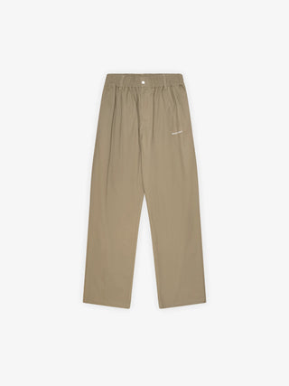 Ripstop Text Logo Pants - Olive Green