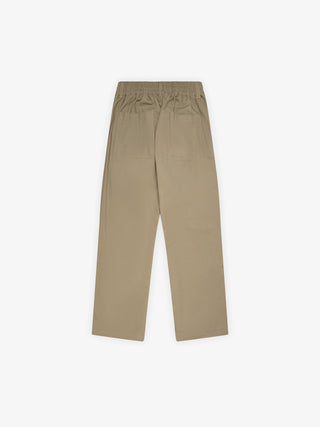 Ripstop Text Logo Pants - Olive Green