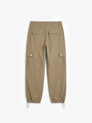 Ripstop Cargo Trousers - Olive Green