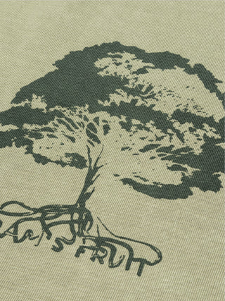 Roots T-Shirt - Washed Olive Green