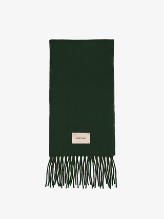 Wool Scarf - Dark Green