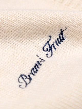 Script Logo Button-up Knit - Sand