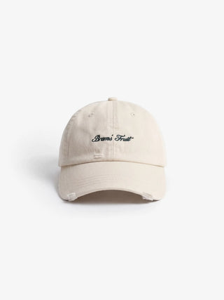Script Logo Cap - Beige