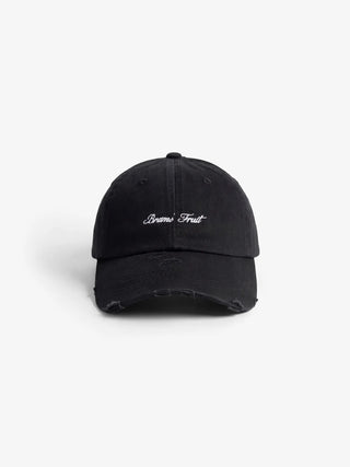 Script Logo Cap - Black