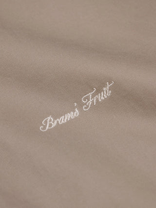 Script Logo Distressed Jacket - Sand