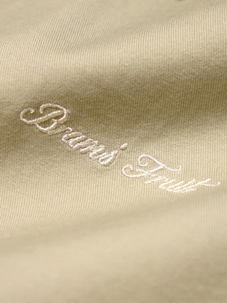 Script Logo Distressed Trench Coat - Olive Green