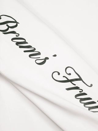 Script Logo Longsleeve - White
