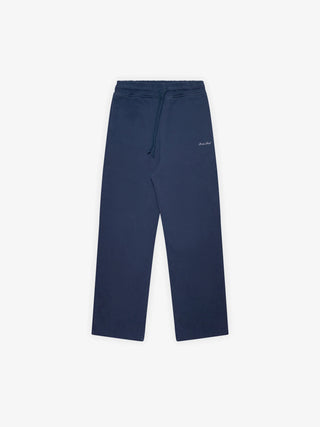 Script Logo Sweatpants - Midnight Blue
