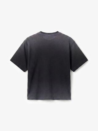 Mesh Logo T-shirt - Shadow Black