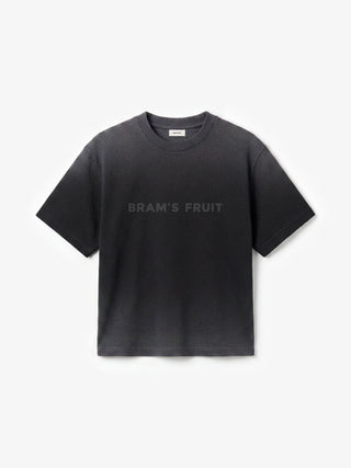 Mesh Logo T-shirt - Shadow Black