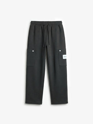 Side Pocket Sweat Trousers - Shadow Black