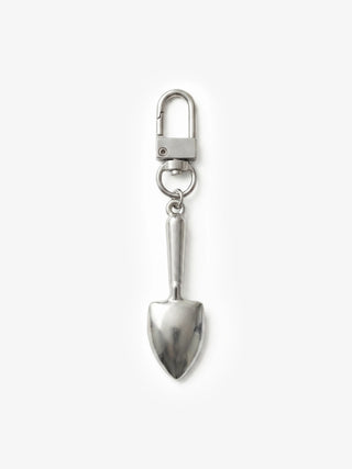 Silver Keychain - Gardening Hand Shovel
