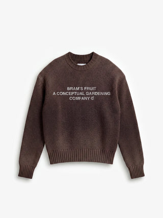 Stamp Knit - Brown