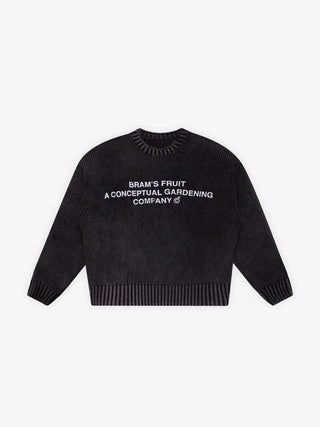 Stamp Knit - Charcoal