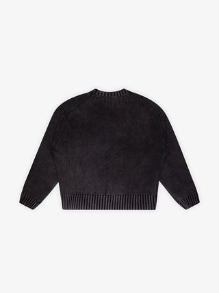 Stamp Knit - Charcoal