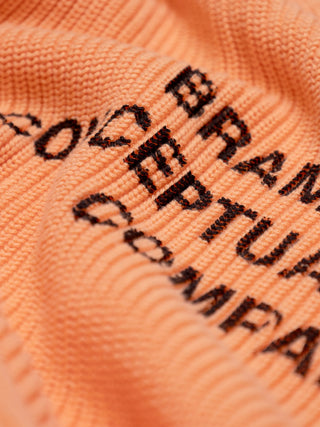 Stamp Knit - Orange