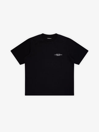 Stamp Inside Out T-shirt - Black