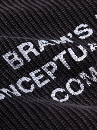 Stamp Knit - Charcoal