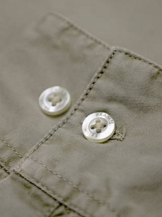 Sun Faded Script logo Shirt - Green