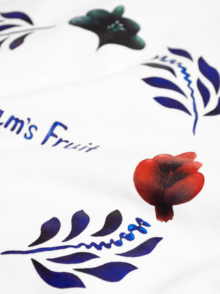 Flora T-shirt - Solid White