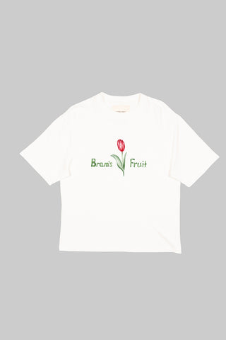 Tulip Aquarel T-Shirt - White