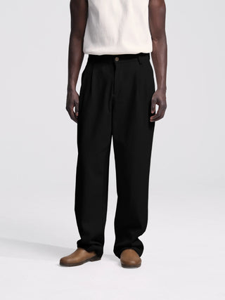 Twill Trousers - Black