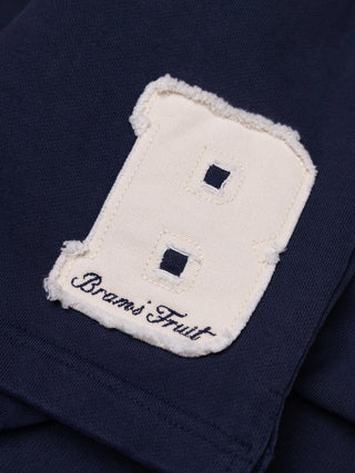 Varsity Jogger Shorts - Midnight Blue
