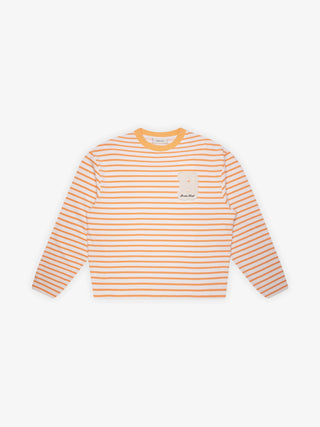 Varsity Striped Longsleeve - Orange