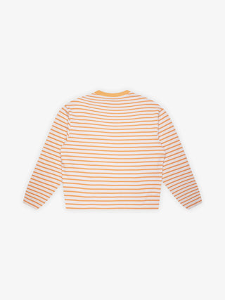 Varsity Striped Longsleeve - Orange