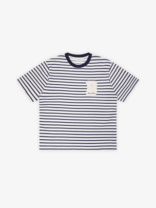 Varsity Striped T-shirt - Navy