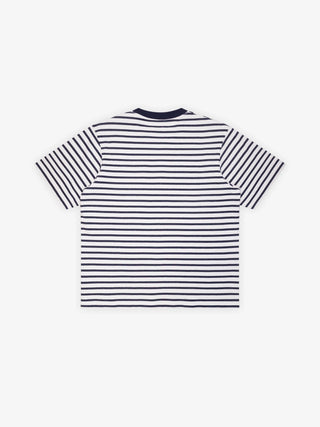 Varsity Striped T-shirt - Navy