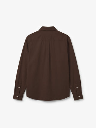 Varsity Shirt LS - Brown