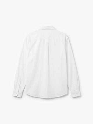 Varsity Shirt LS - White