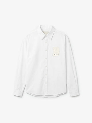 Varsity Shirt LS - White
