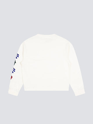 Flora Longsleeve - Solid White