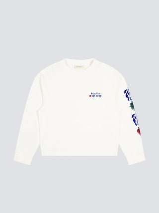 Flora Longsleeve - Solid White