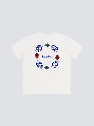 Flora T-shirt - Solid White
