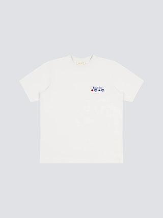 Flora T-shirt - Solid White
