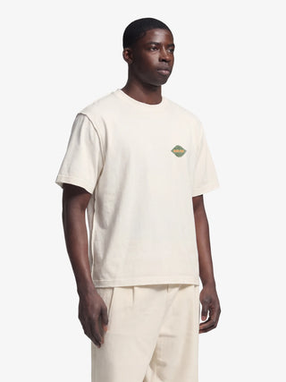 Distressed Leaf T-shirt - Off White