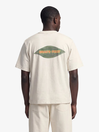 Distressed Leaf T-shirt - Off White
