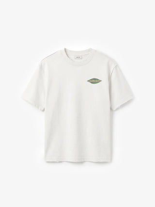 Distressed Leaf T-shirt - Off White