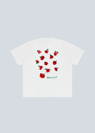 Fruit Acrylic T-Shirt - White