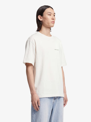 Distressed Big Lemon Outline T-shirt - White