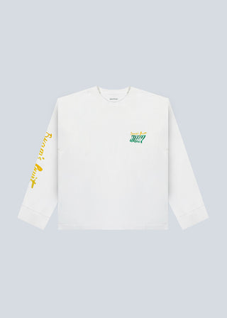 Canopy Acrylic Longsleeve - White