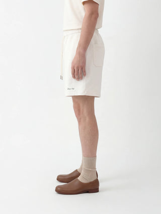 Script Logo Shorts - Off White